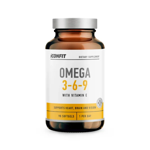 Omega 3-6-9 ICONFIT, 90 kaps.