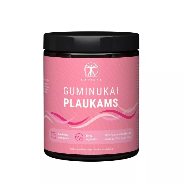 Guminikai plaukams sapiens 1 bioskonis.lt