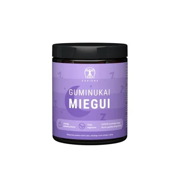 Guminukai miegui SAPIENS su saldikliais, 60 gumin.